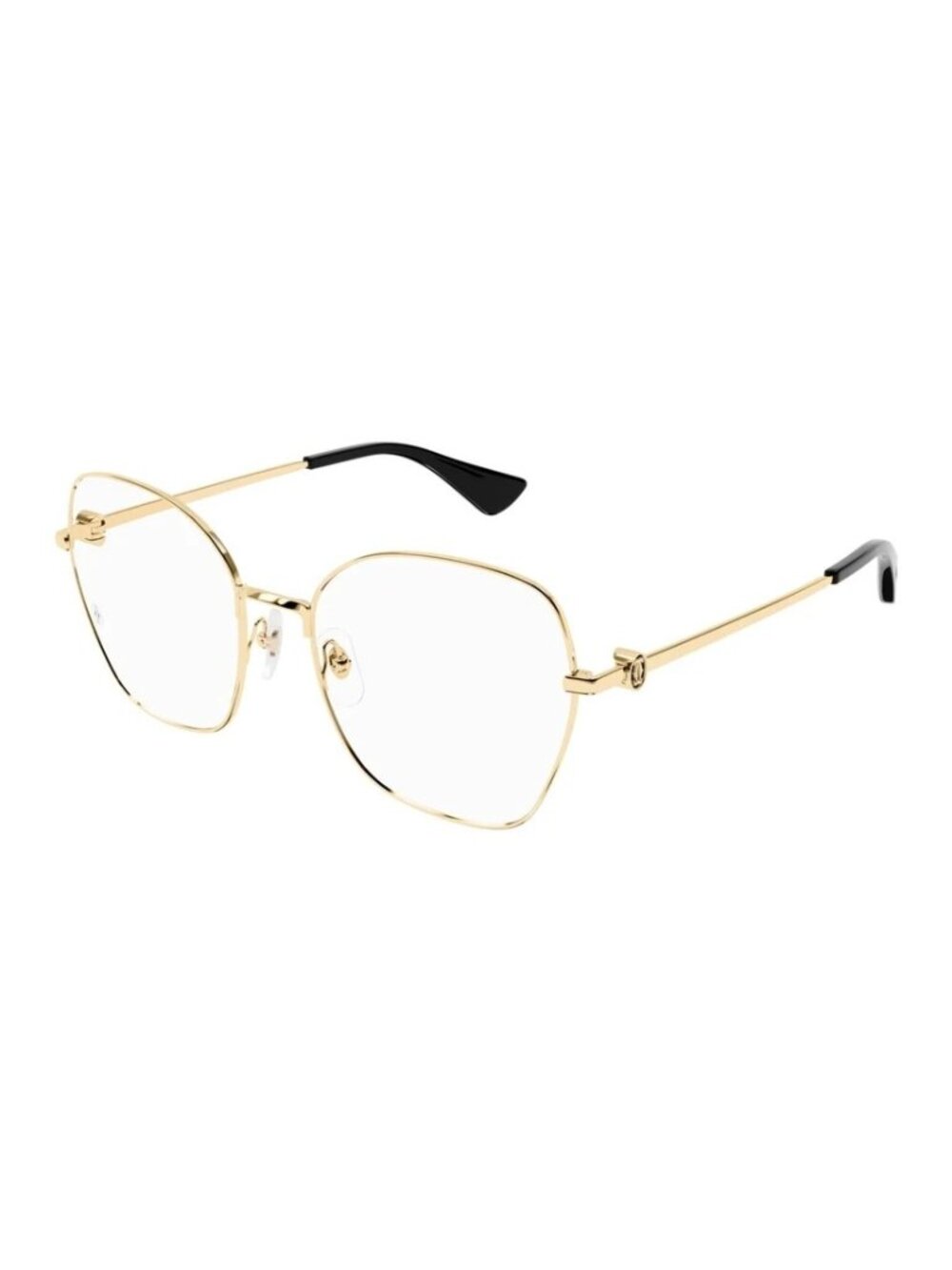 New Cartier CT0413O 001 Gold Eyeglasses